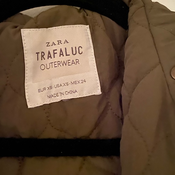 Zara army green jacket 💗 - Picture 3 of 6